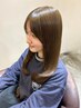 シャンプーブロー+アディクシーカラー￥9900～