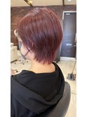 イケメンショート.ワインレッドcolor