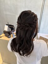 トリニティ(trinity) ヘアセットハーフアップ・結婚式【豊見城】