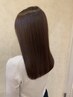ナチュラル縮毛矯正+カット+3stepトリートメント　￥18480