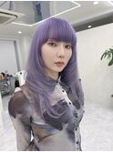 ラベンダー/レイヤーカット/ケアブリーチ/ハイトーン/西葛西