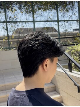 スタイル 成城学園前(STYLE) メンズ フェザーパーマ フェザーショート