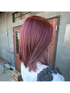 ナナ バイ ピケ(nana by pique) ピンクカラー/ブリーチなし/ダブルカラー/