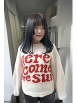 ワビ(wabi)&nbsp;brown × blue rootscolor