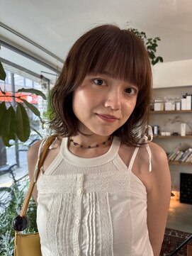 プロス(Pros) 表参道/ブリーチなし／レイヤーカット/ヘアセット