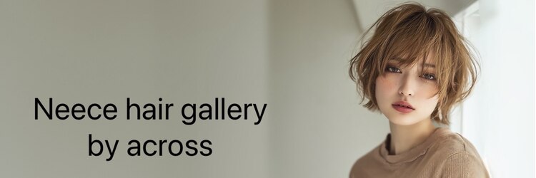 ニースヘアギャラリー 上野御徒町店(Neece hair gallery by across)のサロンヘッダー