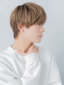 メンズヘア ビーセカンド 草加店(MENS HAIR B-2) 10代20代ハイトーンカラー爽やかスマートマッシュe草加