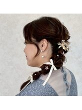 《特別な日のヘアセット》より華やかに。イベント・ライブ・プロのヘアセットで特別な日を彩ります◎