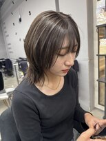 コルプラス(col +plus)&nbsp;レイヤーボブ×グレージュ