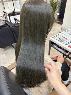 アルメリア 池袋(Arumeria) オリーブグレージュオリーブカラー透明感艶髪髪質改善10代20代