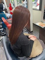 美容室 フォーリア Foglia&nbsp;【Foglia坪来】ブリーチなし×ピンクブラウン