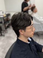 アイスプロドバイブルーム 木更津店(ice prod by bloom) MEN’S/リバースセンターパート/ニュアンスパーマ/木更津