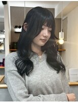 ナウアズ(now as.)&nbsp;暗髪でも重く見えないnuance long【yuki】【now as.明石】