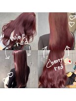 シュガー ヘアアンドネイル 仙台(SUGAR)&nbsp;チェリーレッド♪