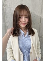 アロ 梅田(alo)&nbsp;【momoa】ざくざくレイヤー×ブラウンカラー《レイヤー》