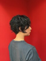 テントー 大泉学園店(Tento-) 癖を活かす黒髪ニュアンスショート