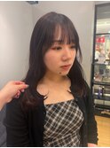 顔周りレイヤー/レイヤー/ラベンダーカラー