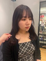 ジアン バイ ミルボン NU茶屋町+(GIEN by milbon) 顔周りレイヤー/レイヤー/ラベンダーカラー