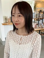 サクヘアー(39 hair) 【184.外ハネできるからセットが簡単♪切りっぱなしミディアム】