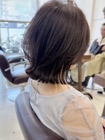 キアラ(Kchiara)&nbsp;朝が楽になる結べるくびれボブ×オリーブベージュカラー福岡