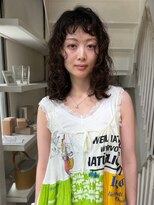 カシェ ナカザキ(CACHE NAKAZAKI) ミディアムパーマ/前髪パーマ/オン眉