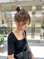 フォンセ(fonce)&nbsp;やわらかベージュはアレンジ仕上げで◎