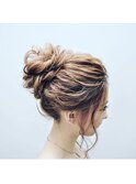 10分ヘアセット1200円！お団子