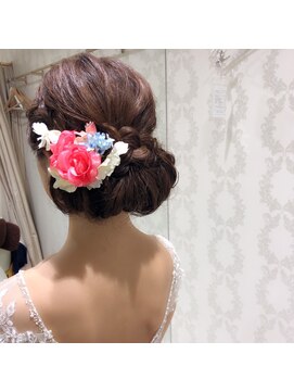 ネオリーブニコ 大井町店(Neolive Nico) 【neolive nico 大井町店】　ブライダルヘア　クラシカルアップ