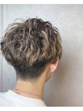 ヘアサロンM 新宿 お洒落マッシュパーマ