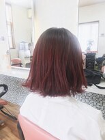 美容室ママハウス ボルドーカラー