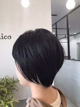 ヘアーコレクトニコ(hair collect nico) 前下がりワンサイドショート