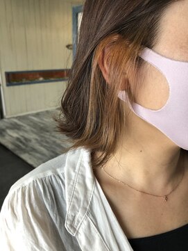 バニーズ 本店(Bunny's) ミディアムインナーカラー