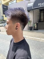 パール(PEAR+L)&nbsp;グラデーションモヒカンスタイル