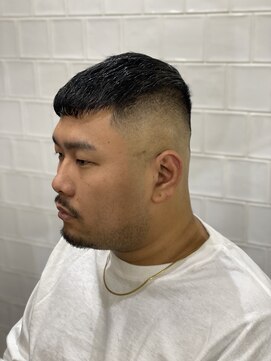 メリケンバーバーショップ フクオカ(MERICAN BARBERSHOP FUK) クロップスタイルS27