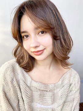 リンネ(Lin'ne) こなれヘア/外ハネミディ/ボブディ