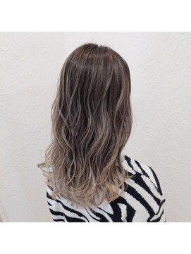 リー ルーチェ 布施(Lee Luce) バレイヤージュ♪ショコラベージュカラー☆【真栄田】