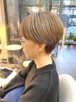 インデックスヘアーユー 錦糸町店(in'dex hair - U)&nbsp;ハンサムショート×ハイライト[錦糸町/錦糸町駅/錦糸町北口]