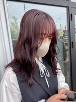 ナンバー 秋田店(N°)&nbsp;大人かわいいエギョモリ ミルクティーブラウン ひし形シルエット