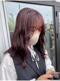 大人かわいいエギョモリ ミルクティーブラウン ひし形シルエット