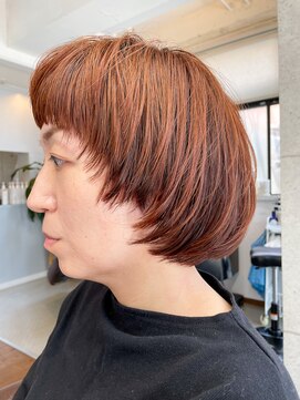 ア セカンド 清藤美容室第弐號(a sekand) イサドラマッシュショートヘア