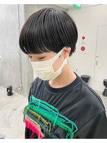 ソーコ 渋谷(SOCO) 黒髪ショートカット大人ショートボブマッシュショートカット