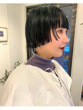 スロウ 代官山(Sraw) イメチェン/チェリーブラウン[代官山/髪質改善/ショート]