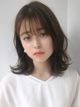 ヴィオットバイサロン(Viot by Salon) シースルーバング　大人かわいいくびれボブ　フェイスレイヤー