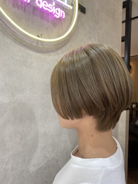 美容室 パドル(PADDLE) ミルクティーベージュ