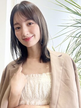 コート 表参道(Cote) Coteスタイル　グレーベージュ/レイヤーロング/アッシュカラー