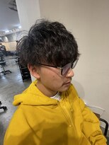 ニアウ 伊勢崎連取店(Niau)&nbsp;メンズマッシュツイストスパイラルパーマ