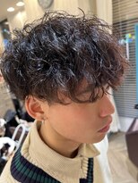 フィッティ 横須賀中央店(fiti) スパイラルパーマ メンズマッシュメンズ 刈り上げマッシュ