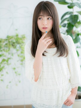 プリモア サロン ハナレ 綾瀬(primoA salon HANARE) 綾瀬/髪質改善/うる艶髪☆アッシュオリーブ!レイヤーロングh