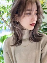 サイン 表参道(SIGN)&nbsp;レイヤーカットインナーカラーイヤリングカラー色落ち綺麗表参道