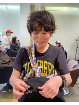 ピエドプールポッシュ(PiED DE POULE POCHE) ナチュラルパーマ